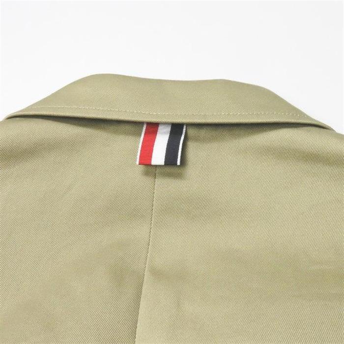 THOM BROWNE 4-Bar Beige Blazer Jacket MJU490A 03788 275