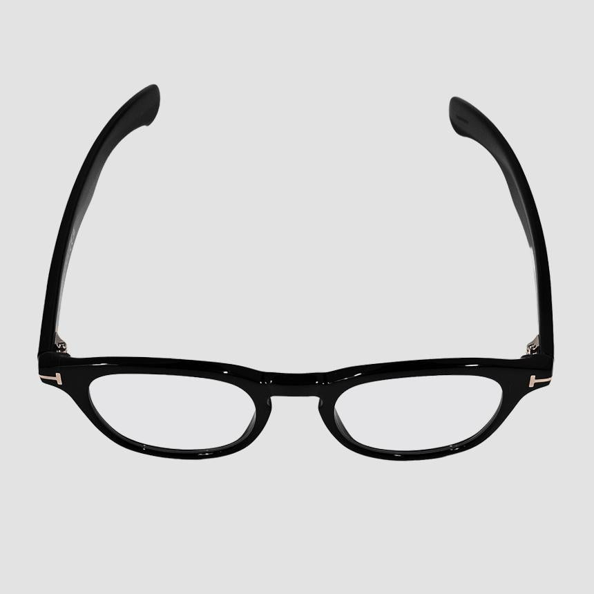 TOM FORD Blue Light Blocking Square Black Eyeglasses FT5976B 001