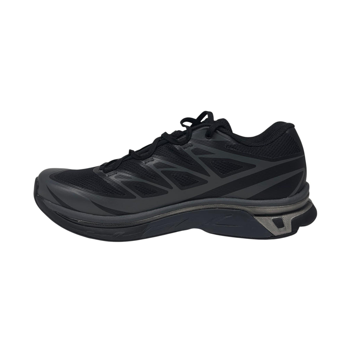 SALOMON x MM6 Maison Margiela XT Black Low-Top Sneakers
