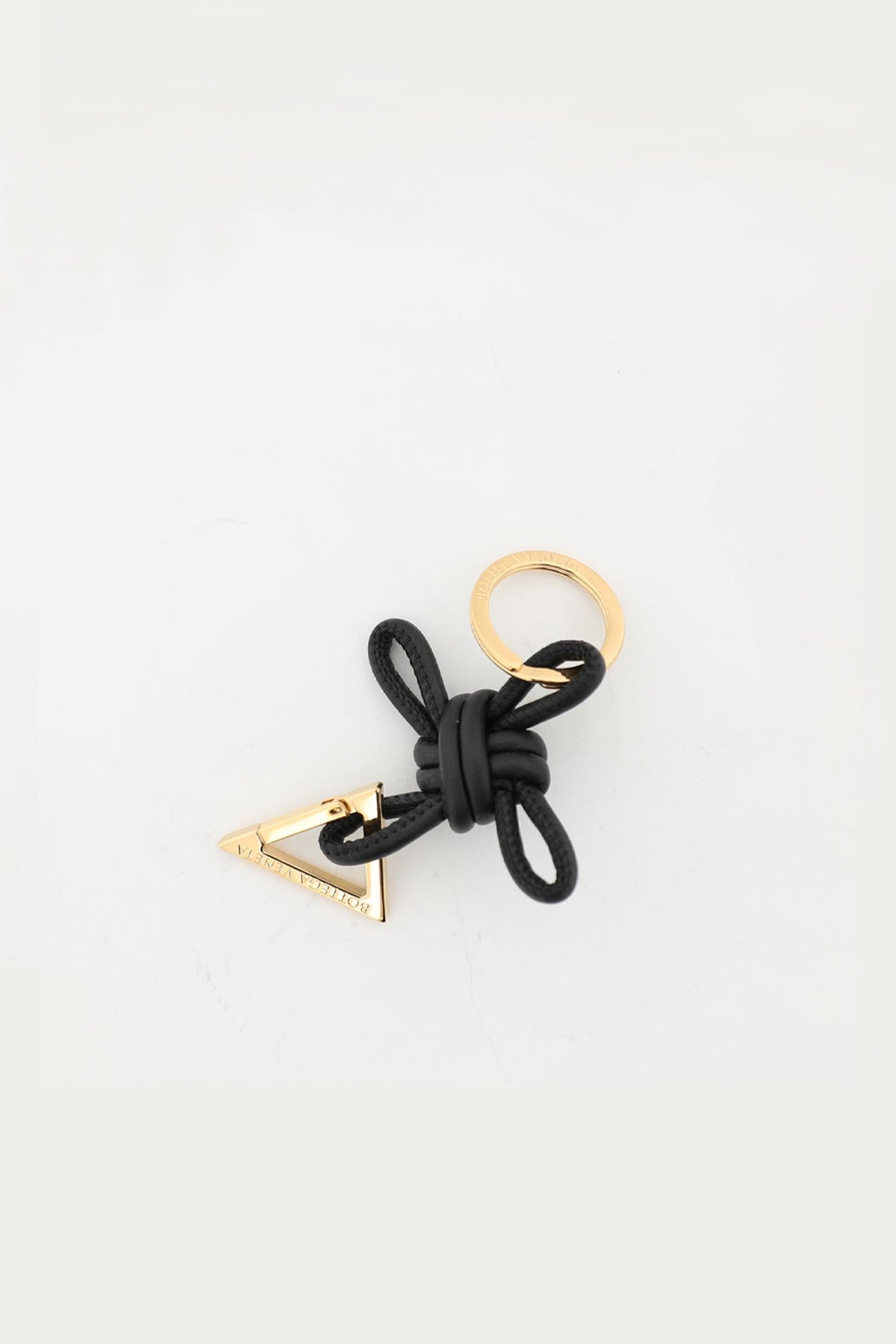 Bottega Veneta Intrecciato Triangle Nappa Unisex Keyring
