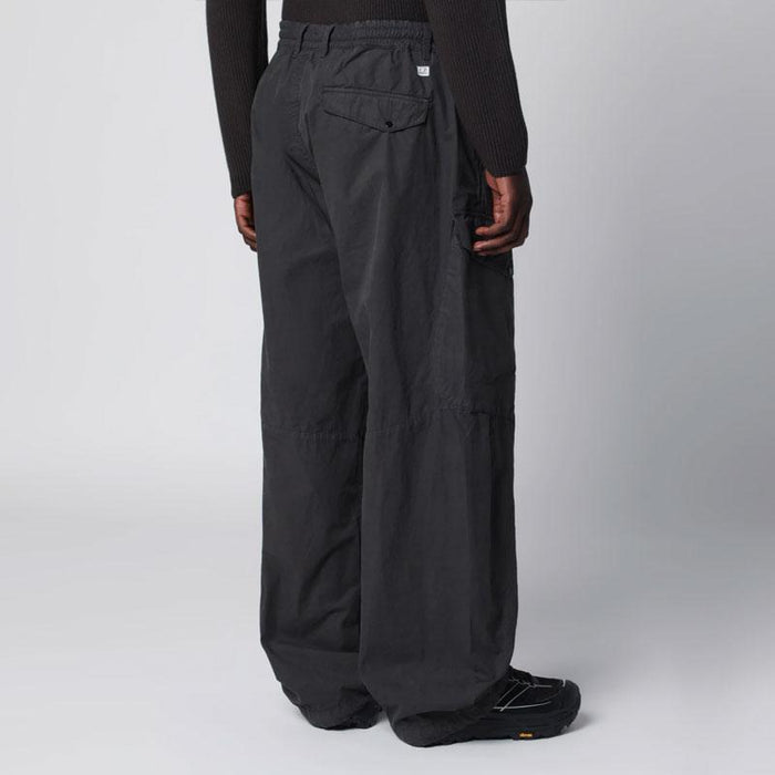 CP Company Micro Reps Lens Boxy Cargo Pants Raven Gray Men