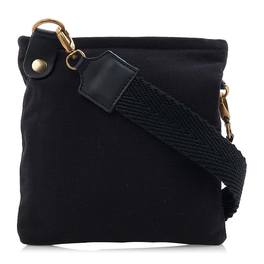 Vivienne Westwood Jones Square Crossbody Bag Black Leather