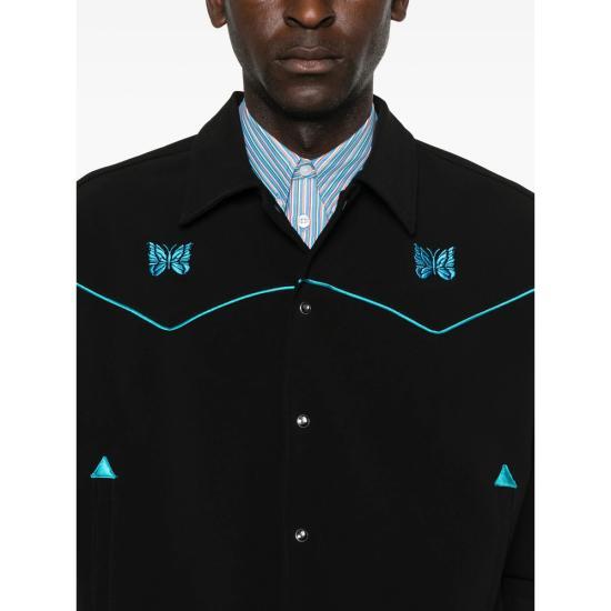NEEDLES Men’s Jacket RW259 BLACK DOM