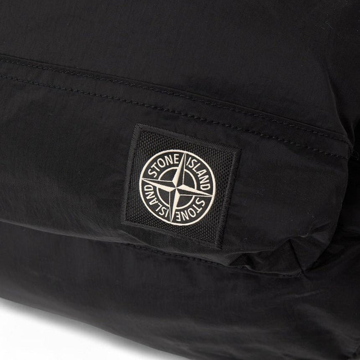 STONE ISLAND Black Nylon Men's Backpack
