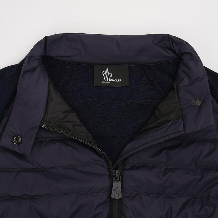 Moncler Women’s Padded Zip Cardigan Jacket Navy