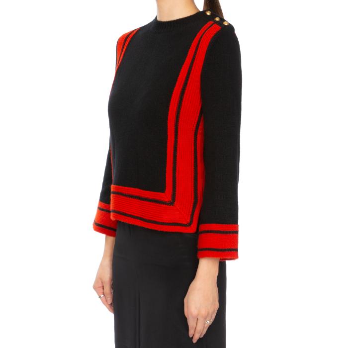 Alexander Mcqueen Women’s Cashmere Oversized Crewneck Knit Sweater WM1 439003