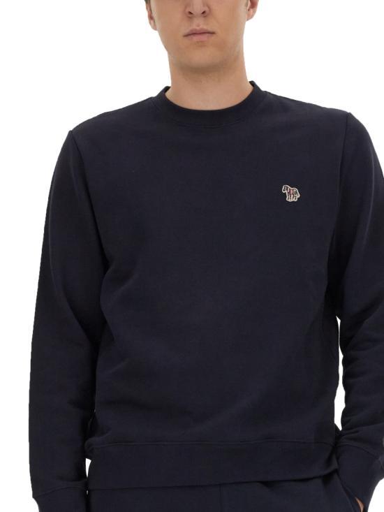 Paul Smith Men’s Sweatshirt M2R027RKZEBRA49 BLUE DOM