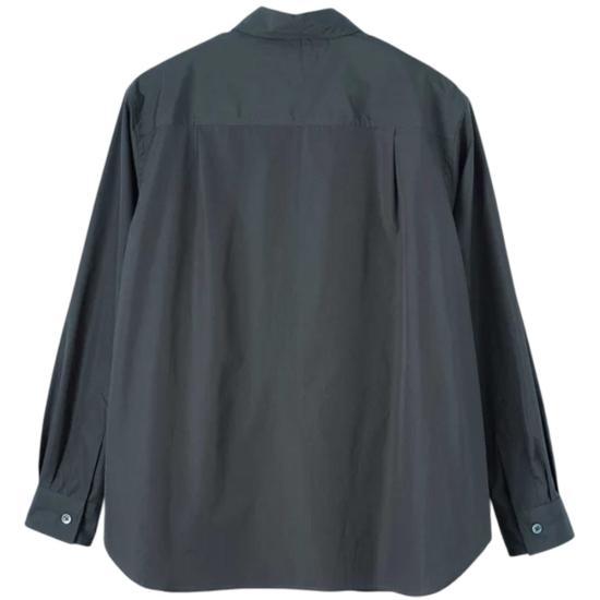 Margaret Howell Dark Teal Long Sleeve Shirt MESH 0201 S26