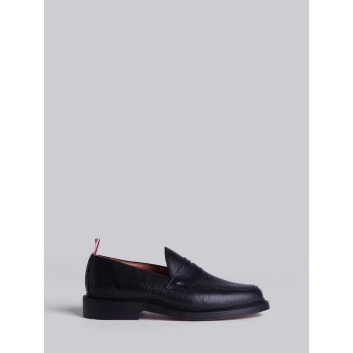 THOM BROWNE Men's Pebble Grain Leather Sole Penny Loafer