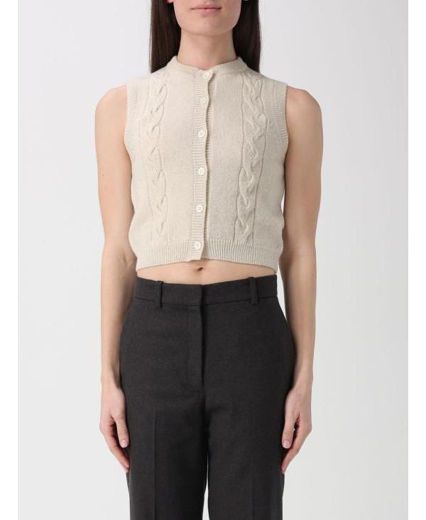 A.P.C. Alyson Sleeveless Knit Sweater Vest F22334 AAD