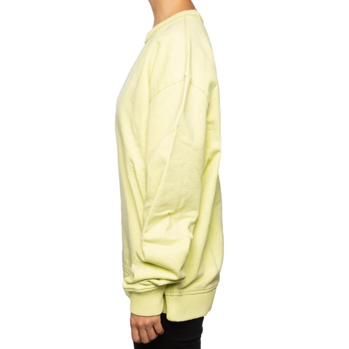 Acne Studios Women’s Logo Oversized Sweatshirt Yellow AI0067