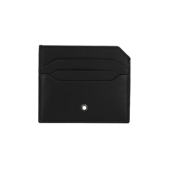 Montblanc Meisterstück Leather 6CC Card Holder Wallet Black