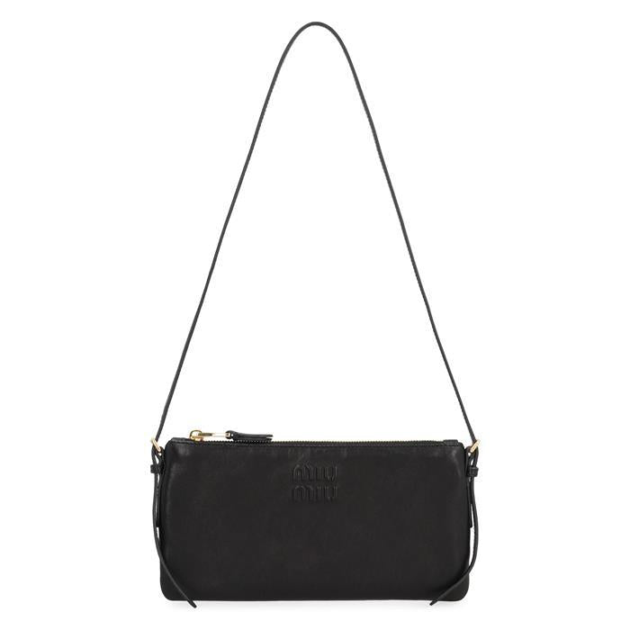 Miu Miu Nappa Leather Pouch Shoulder Bag 5NI007 AEFX F0002