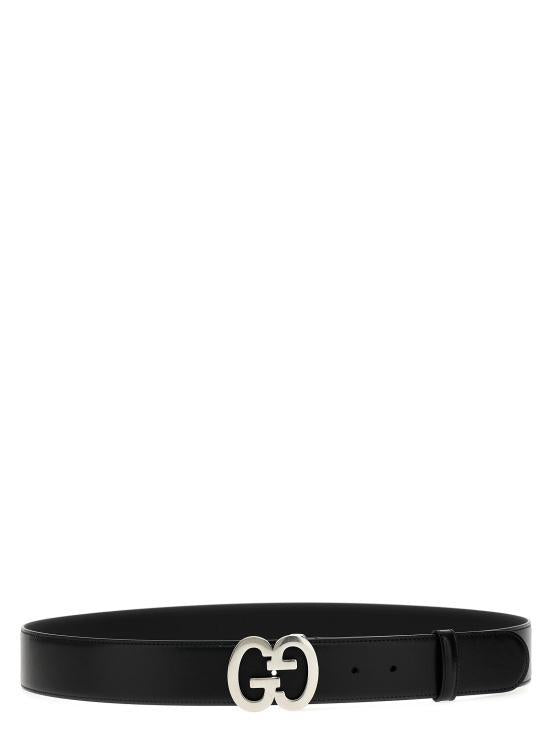 GUCCI Black Leather Belt 7458260 YA0N1000