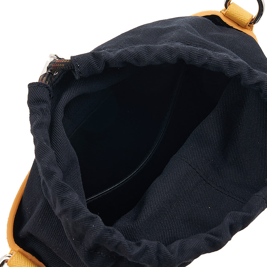 Vivienne Westwood Saffiano Drawstring Crossbody Bag for Women