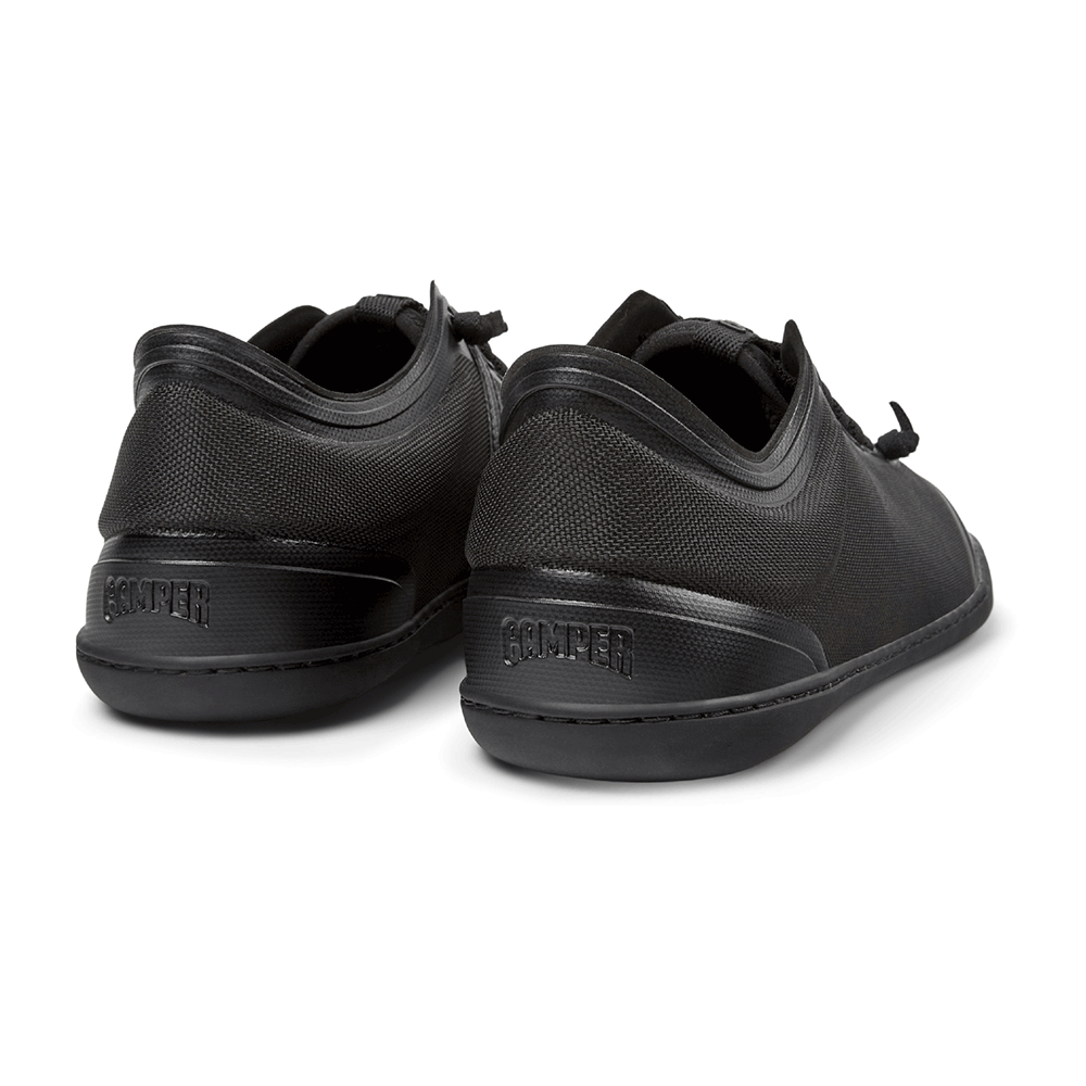 Camper Men’s Peu Cami Black Leather Low-Top Sneakers K100987 003