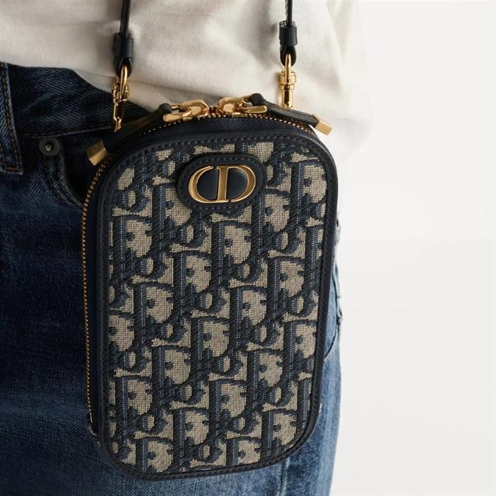 DIOR 30 Montaigne Call in Dior Phone Holder Shoulder Bag