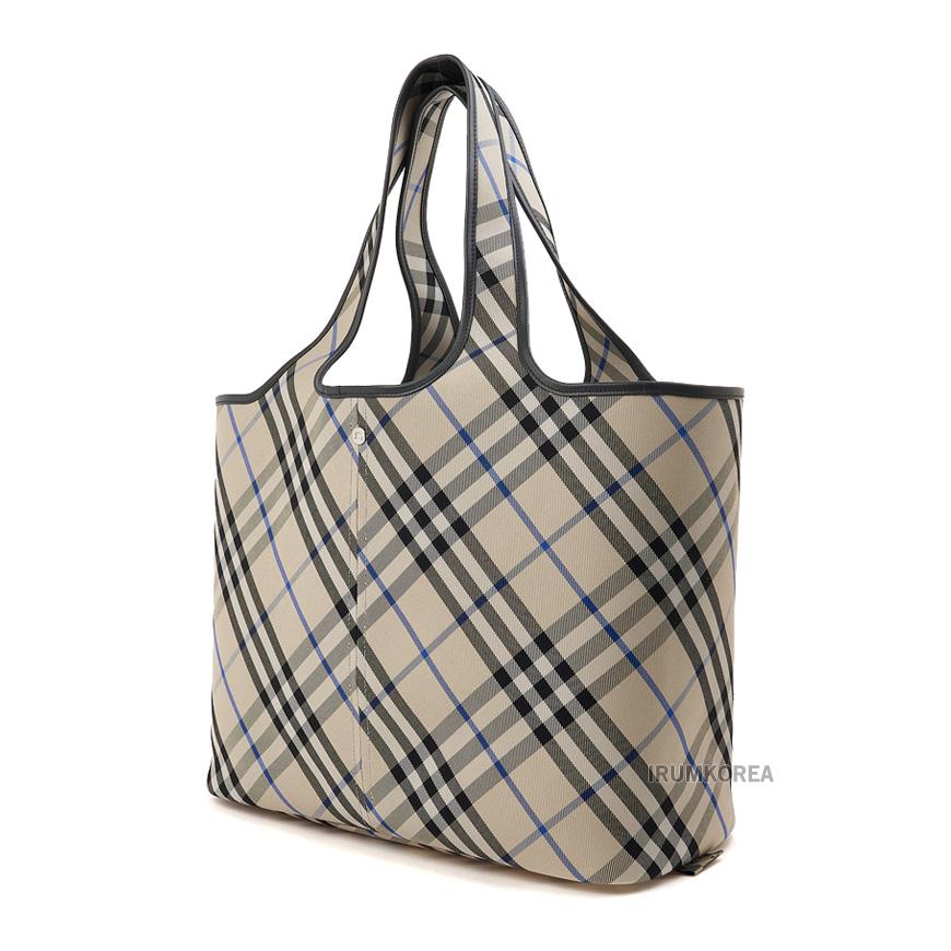 BURBERRY Women’s Medium Check Tote Bag 8105768 LL MD EW TOTE CJ1 B9629