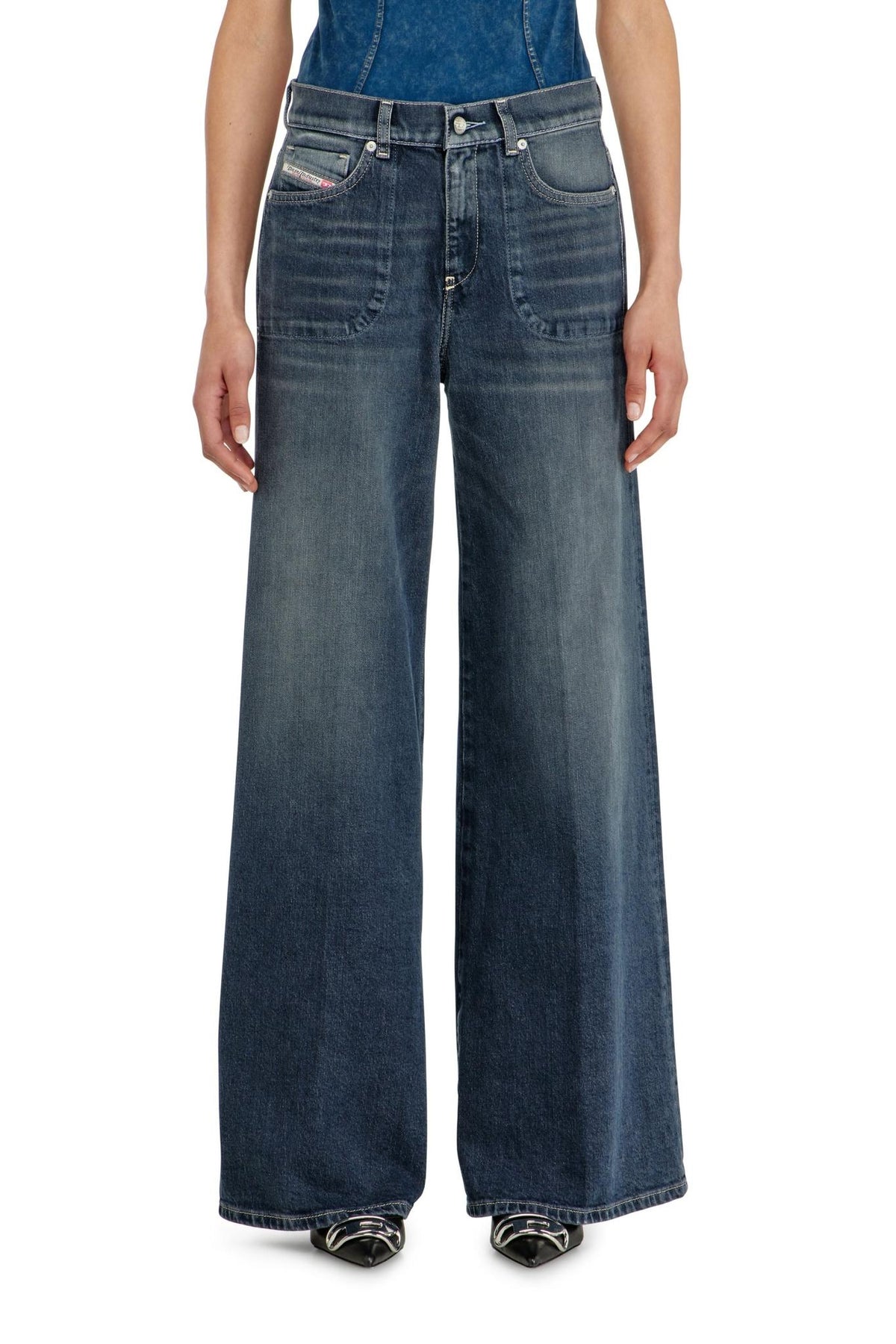 DIESEL Blue Denim Jeans Women’s Slim Fit Pants