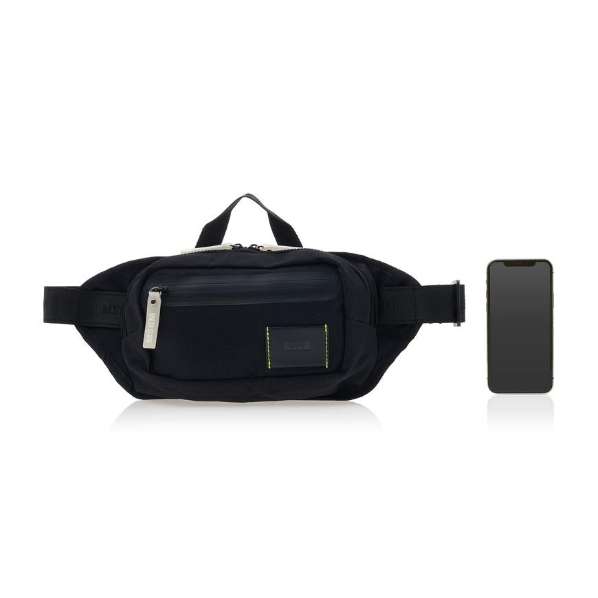 MSGM Women’s Belt Bag Black Crossbody Bag