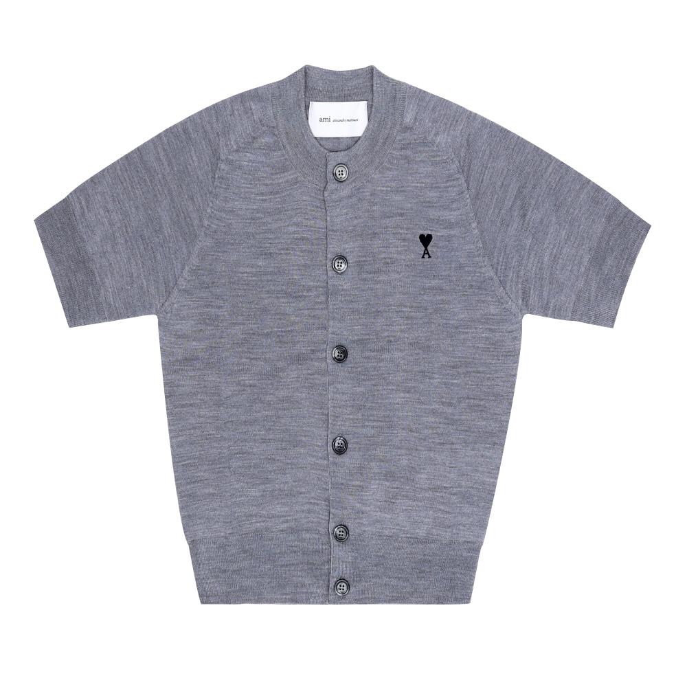 AMI Women’s Knit Cardigan Gray