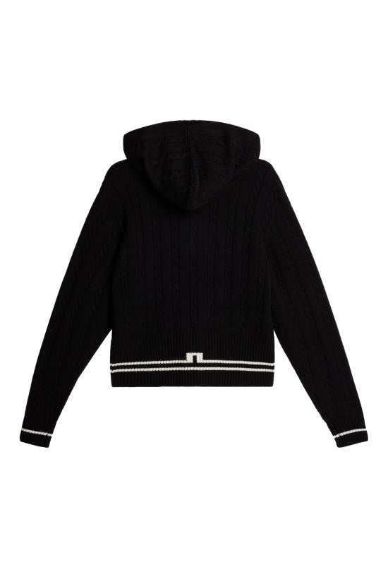 J LINDEBERG Knit Sweater Vest Men’s GWKW150219999 BLACK DOM