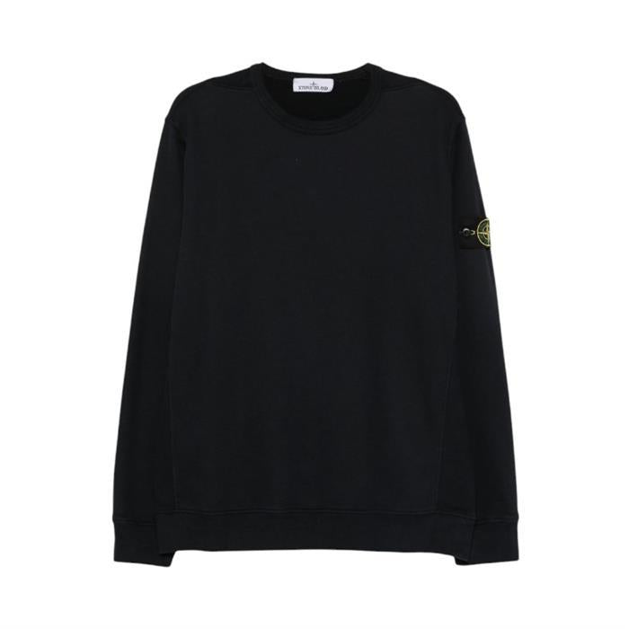 STONE ISLAND Logo Patch Crewneck Sweatshirt Men’s K2S15 6100016 S0184 V0129