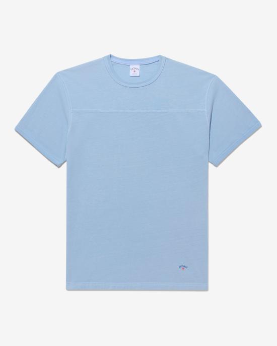 Noah Blue Short Sleeve T-Shirt NOAU251 MRTS 102