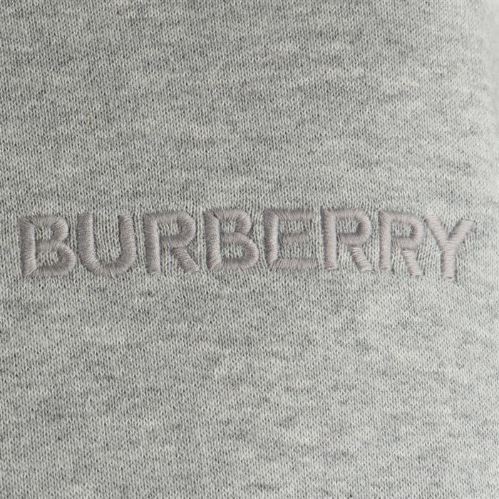 BURBERRY Logo Embroidered Cotton Sweatshirt Long Sleeve Men’s