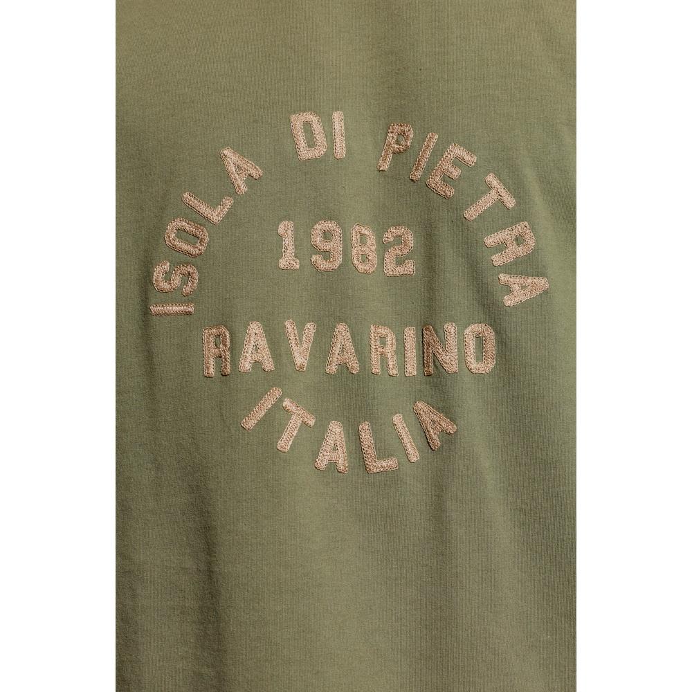 STONE ISLAND Regular Fit Men’s Short Sleeve T-Shirt Green Cotton
