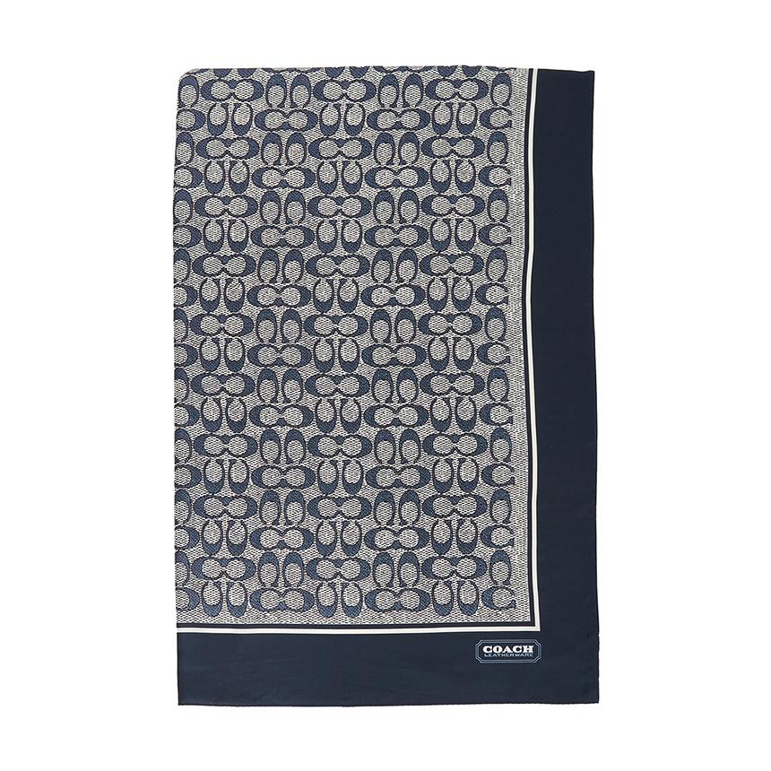 Coach Signature Silk Scarf Women’s