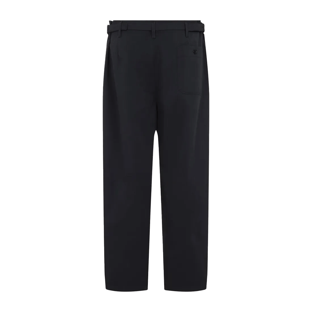 Lemaire Black Carrot Trousers Men’s Classic Pants PA1213 LF1228