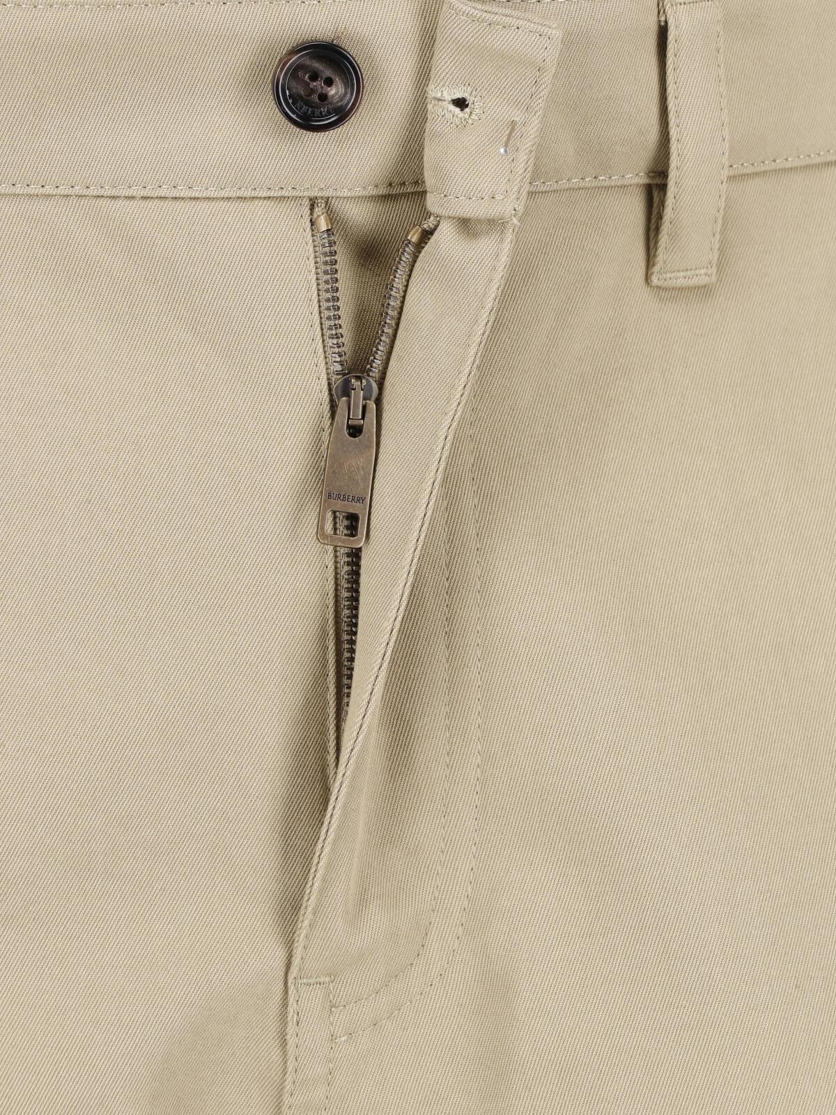 BURBERRY Black Wool Tailored Suit Pants