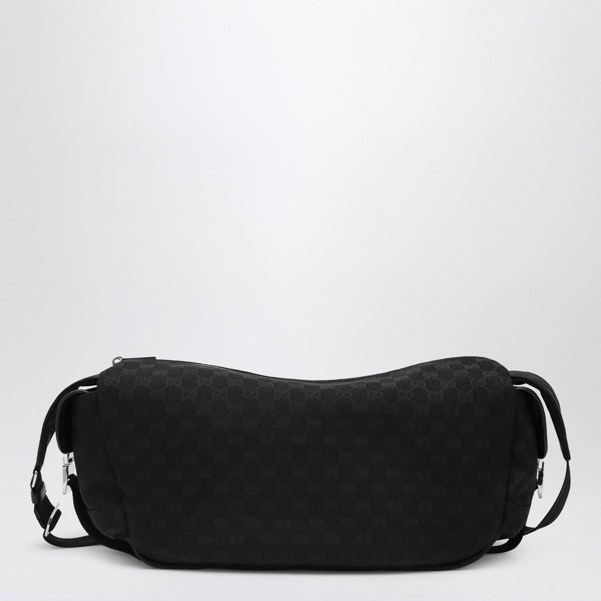 GUCCI Black Leather Crossbody Bag