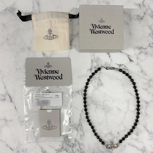 Vivienne Westwood Messaline Pearl Choker Necklace 6303002F 02P178 P178