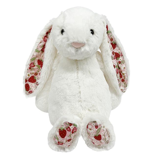 jELLYCAT Blossom Cream Bunny Berry Medium Keyring
