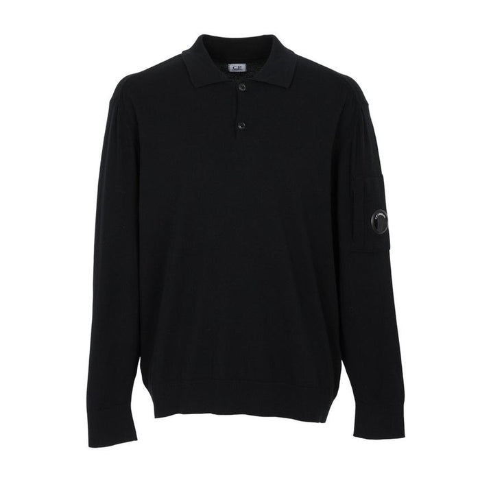 CP Company Men's Knit Polo Sweater