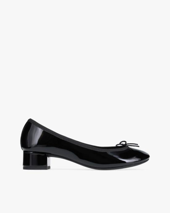repetto Camille Gomme Mid Heel Ballerina Shoes V080V410V080V410 DOM