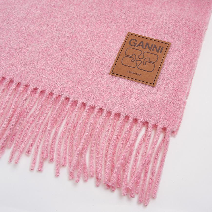 GANNI Women’s Wool Scarf A6942 857