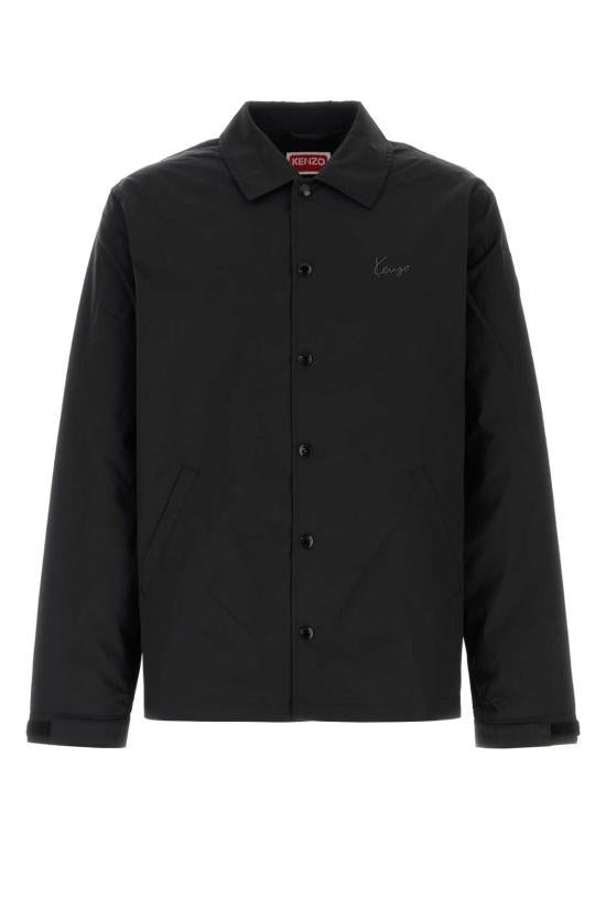 KENZO Men’s Jacket Fall/Winter 2026 FG6 5BL061 9NI 99 BLACK DOM