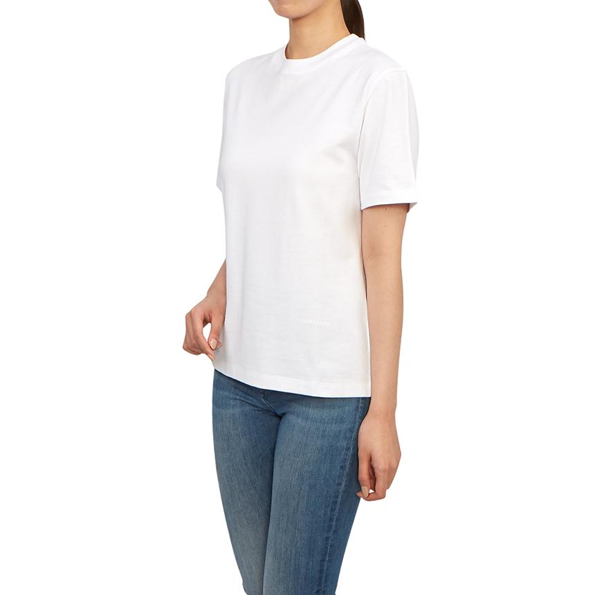 Ferragamo Women’s Short Sleeve T-Shirt 11 1958 BIANCO 0765438