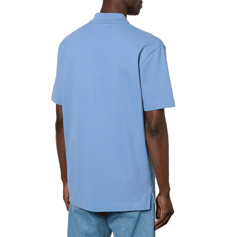 Maison Kitsune Bold Fox Logo Short Sleeve Polo T-Shirt Men N MM00210 KJ7010 P428