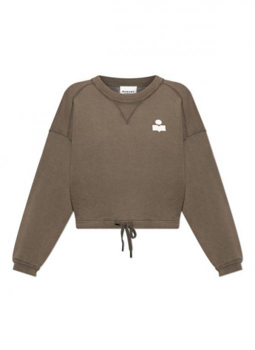 Isabel Marant Margo Crop Sweatshirt SW0005FA C3M07E DBEC