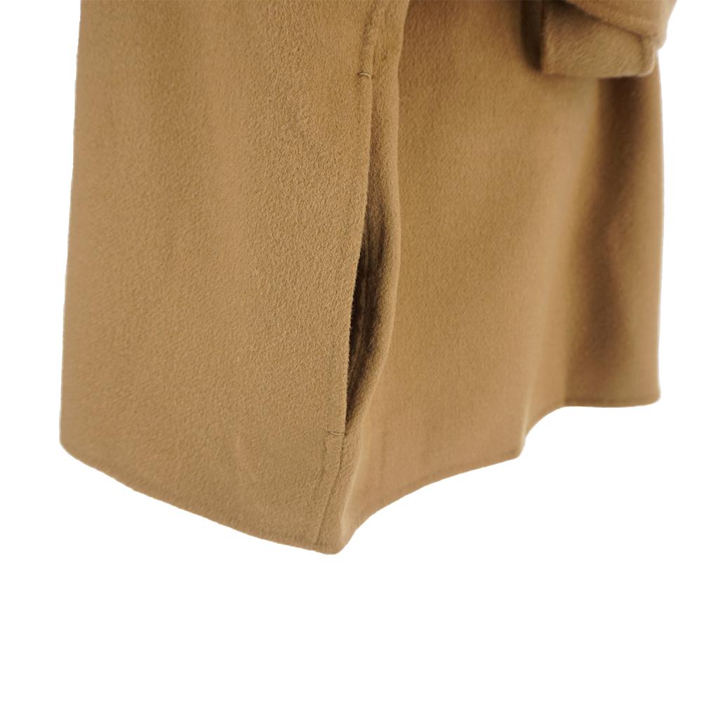 Max Mara Studio Forte Camel Wool Coat