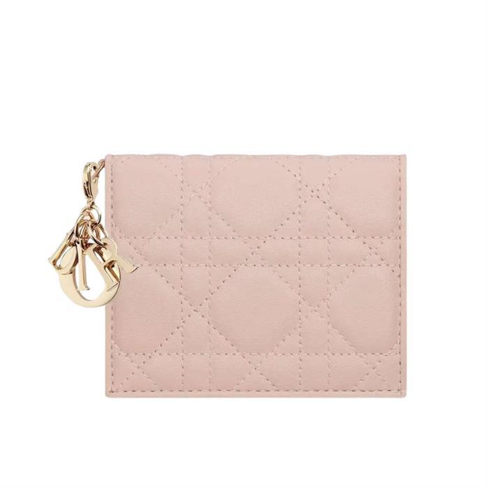 DIOR Lady Gardenia Mini Wallet