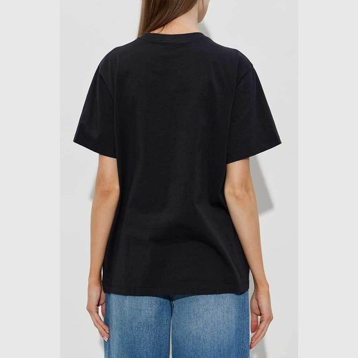 GANNI Women's Teddy Bear Graphic Short Sleeve T-Shirt A1050070 252