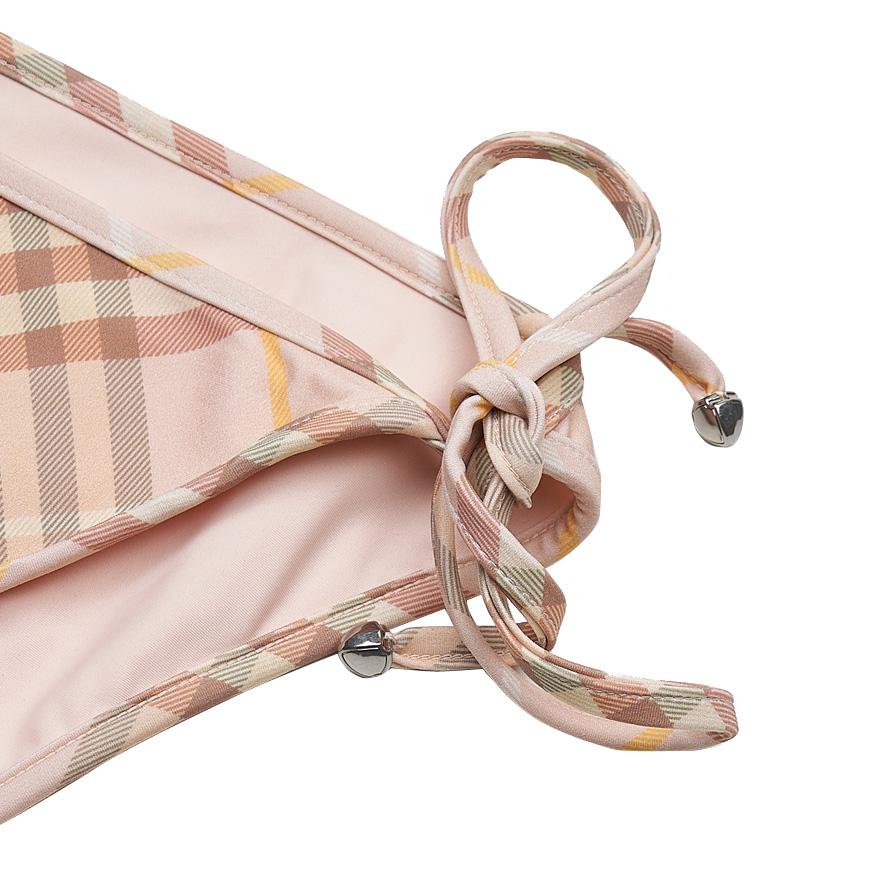 BURBERRY Check Brief Bikini for Women 8108591 W SP25 WW SIC C1791