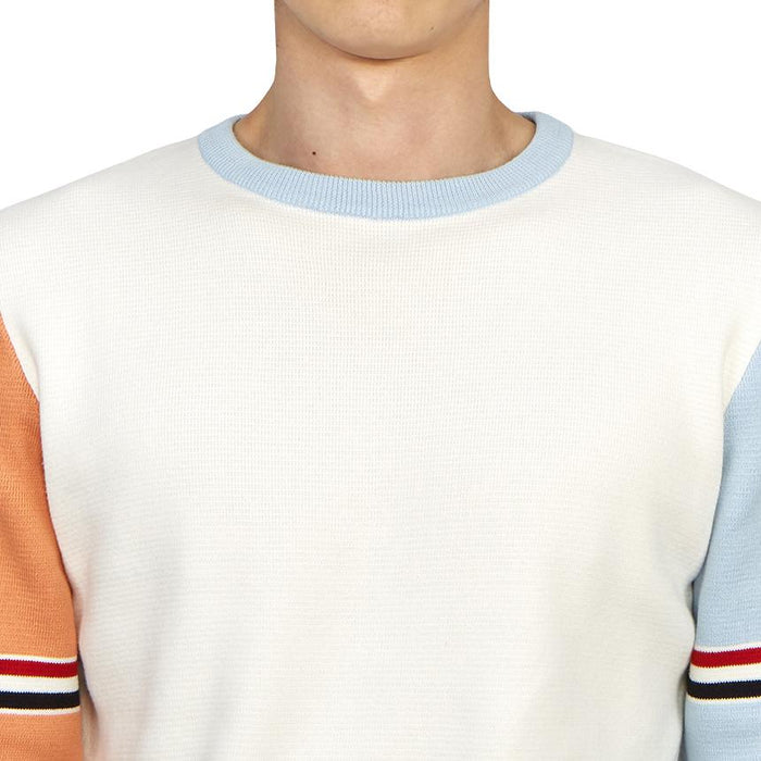 THOM BROWNE Men’s Wool Crewneck Sweater Gray