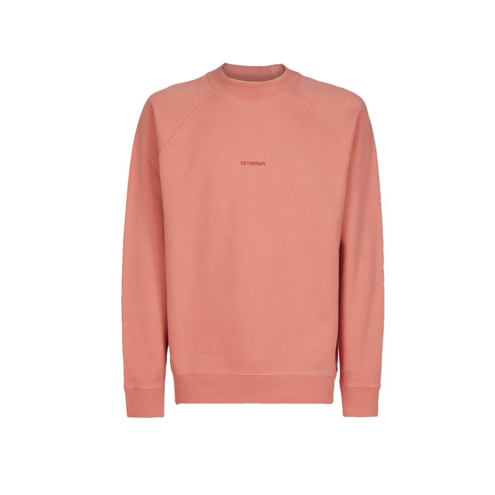 CP Company Diagonal Fleece Crewneck Sweatshirt Men’s Navy
