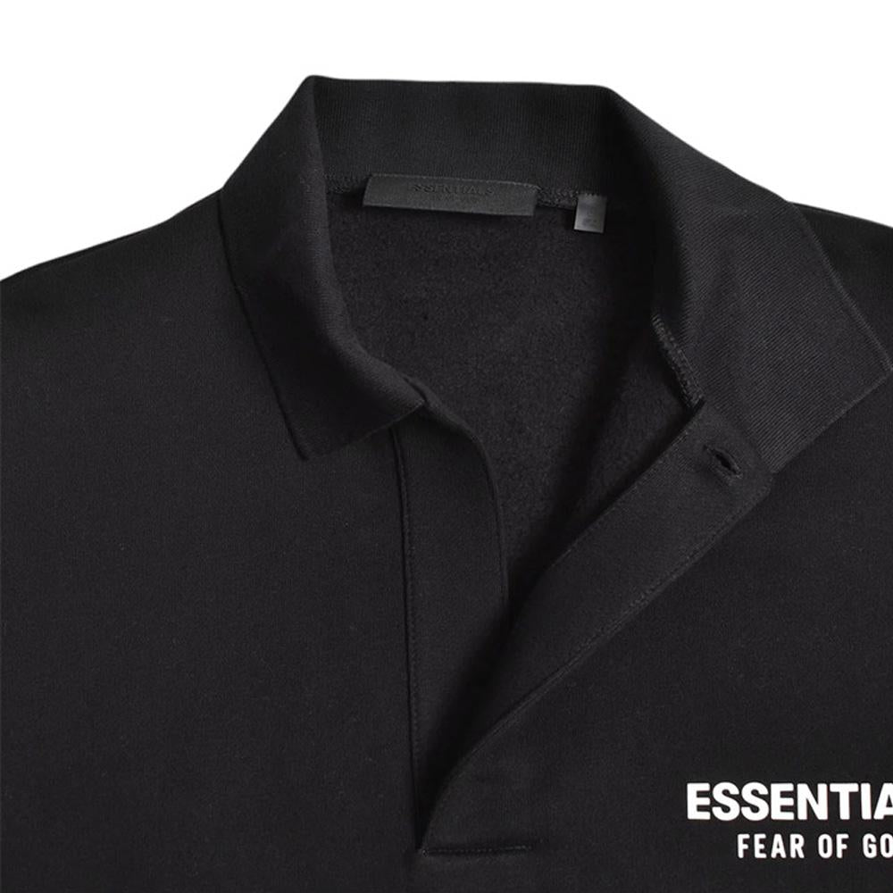 Fear of God Essentials Fleece Collar Sweatshirt 192HO244390F BLACK